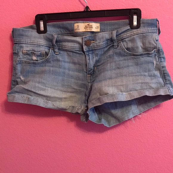 Hollister Pants - Hollister short-short low rise frayed shorts 13
